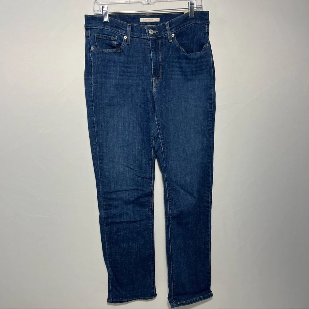 Women's Levi's Classic Straight-Leg Jeans Sz. 30x30 (10 M) - Picture 3 of 10